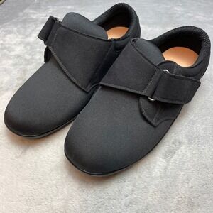 Orthofeet Wichita Womens Comfort Shoes Sz 10.5 2EE Wide Black Minimalist Walking
